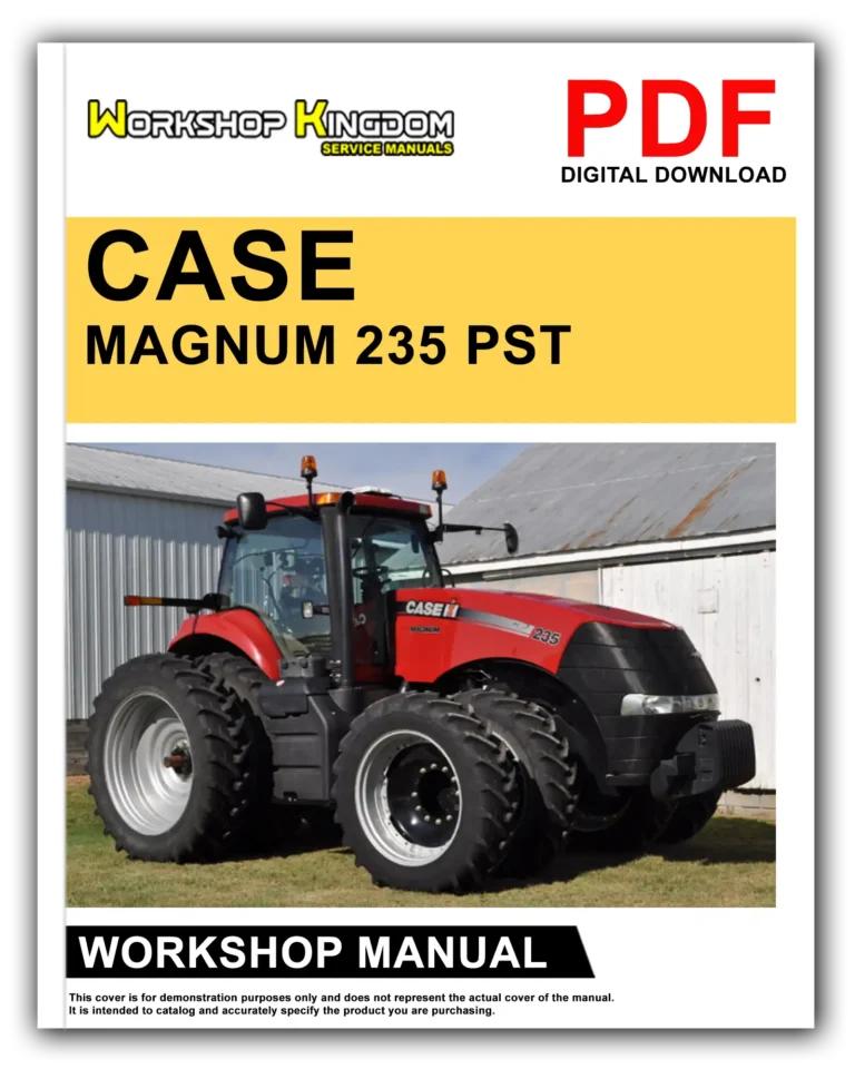 CASE MAGNUM 235 260 290 315 340 (PST) Workshop Repair Service Manual – English – PDF Download