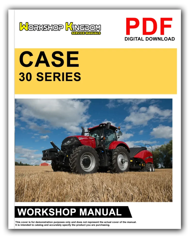 CASE AGRICULTURAL EQUIPMENT 30 90 70 SERIES Workshop Repair Service Manual – English – PDF Download