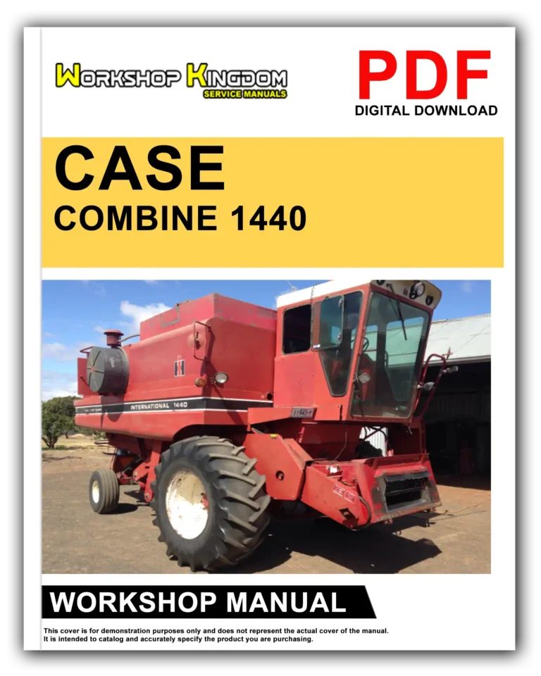 CASE COMBINE 1440 1460 1480 Workshop Repair Service Manual – English – PDF Download