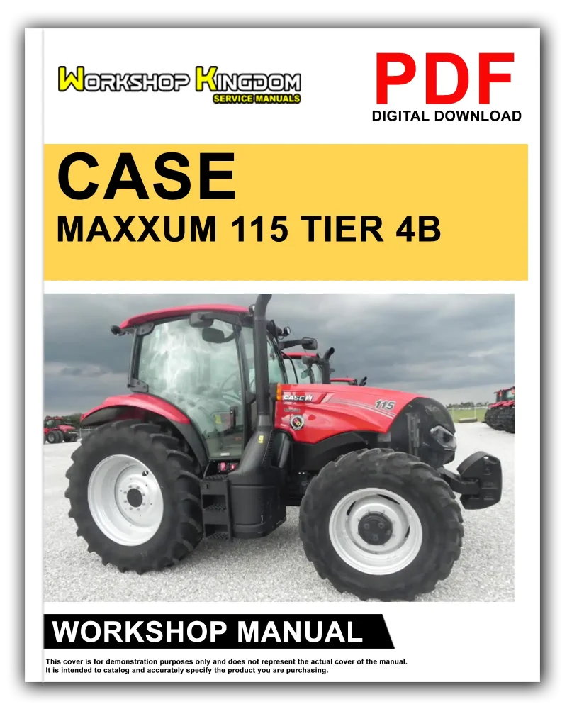 CASE MAXXUM MULTICONTROLLER 115 125 135 145 150 TIER 4B Workshop Manual