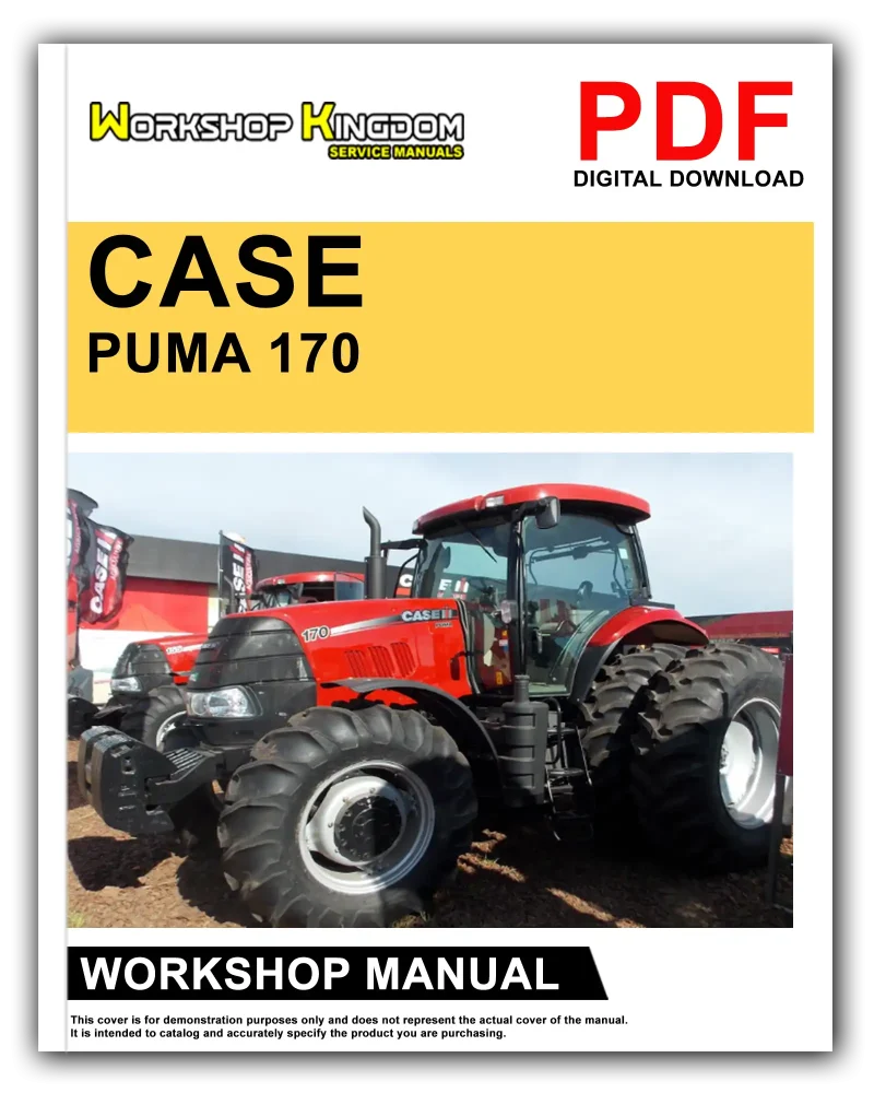 CASE PUMA 170 185 200 215 230 CVT Workshop Manual