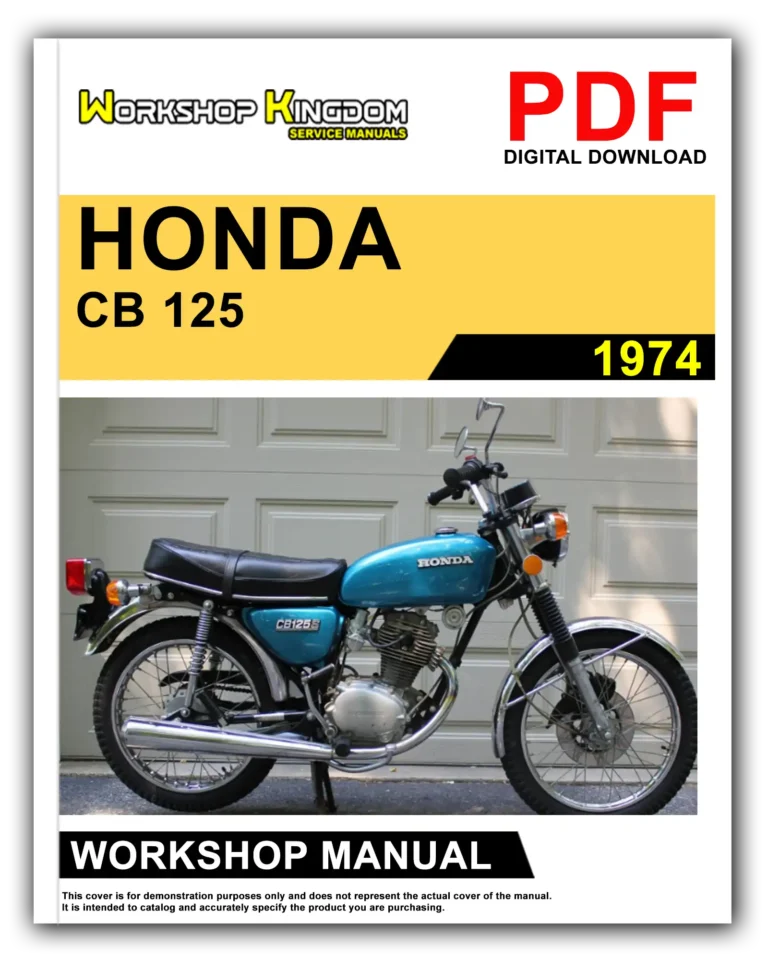 HONDA CB 125 175 CL 125 175 (1974) Workshop Repair Service Manual – English – PDF Download