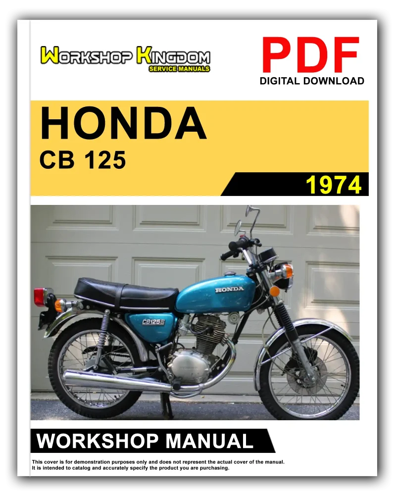 HONDA CB 125 175 CL 125 175 (1974) Workshop Repair Service Manual