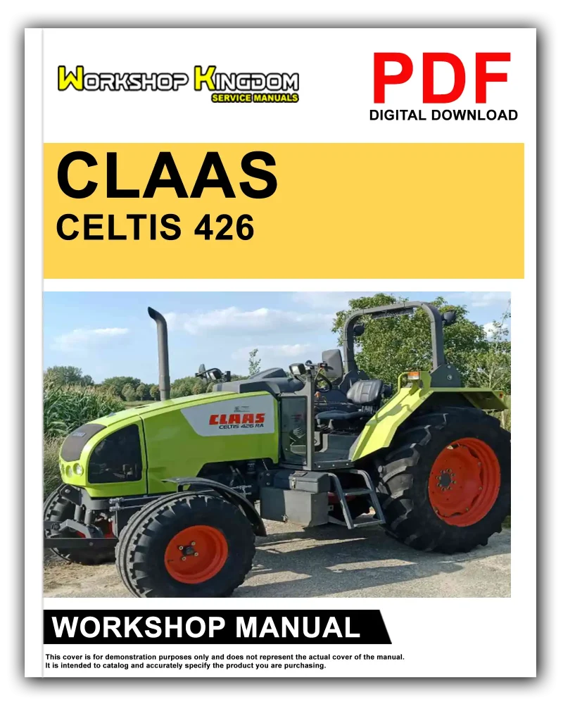 CLAAS CELTIS 426 Workshop Manual