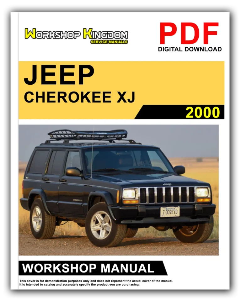 JEEP CHEROKEE XJ (2000) Workshop Repair Service Manual – English – PDF Download