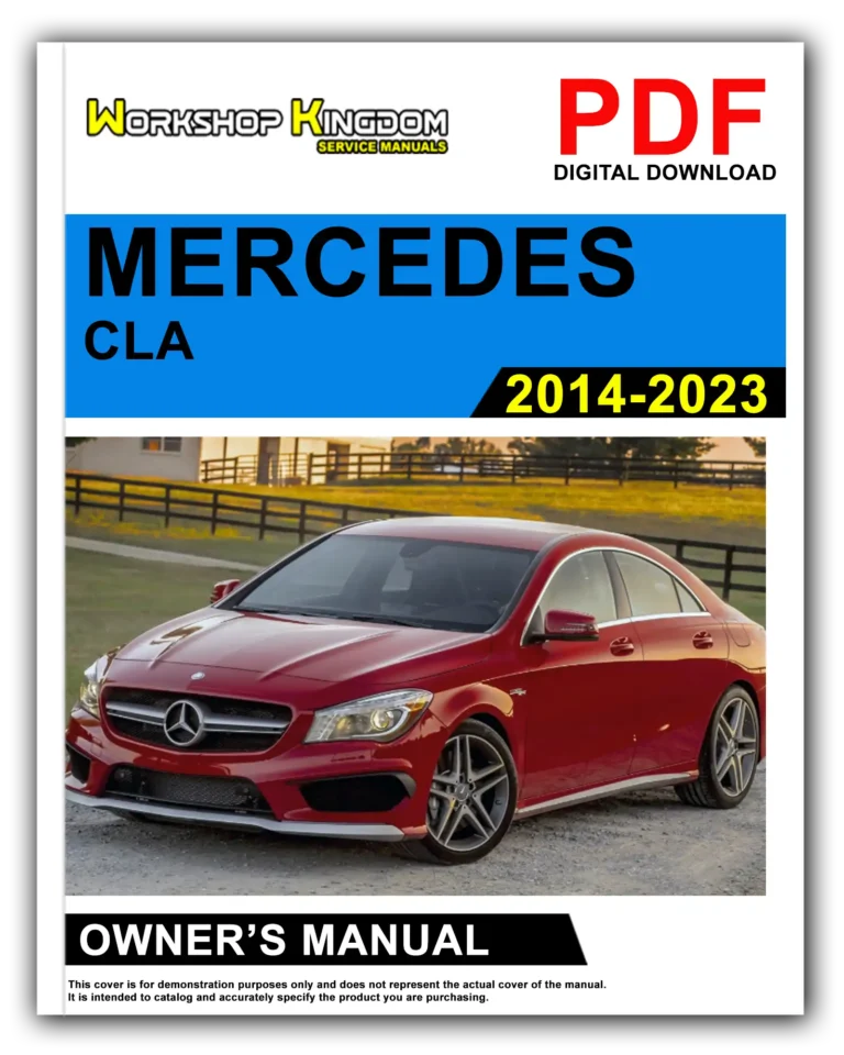 MERCEDES CLA (2014-2023) Owner’s Manual – English – PDF Download