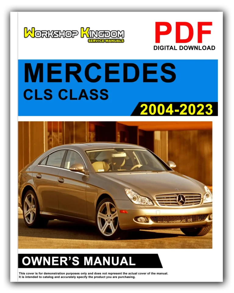 MERCEDES CLS CLASS (2004-2023) Owner’s Manual – English – PDF Download