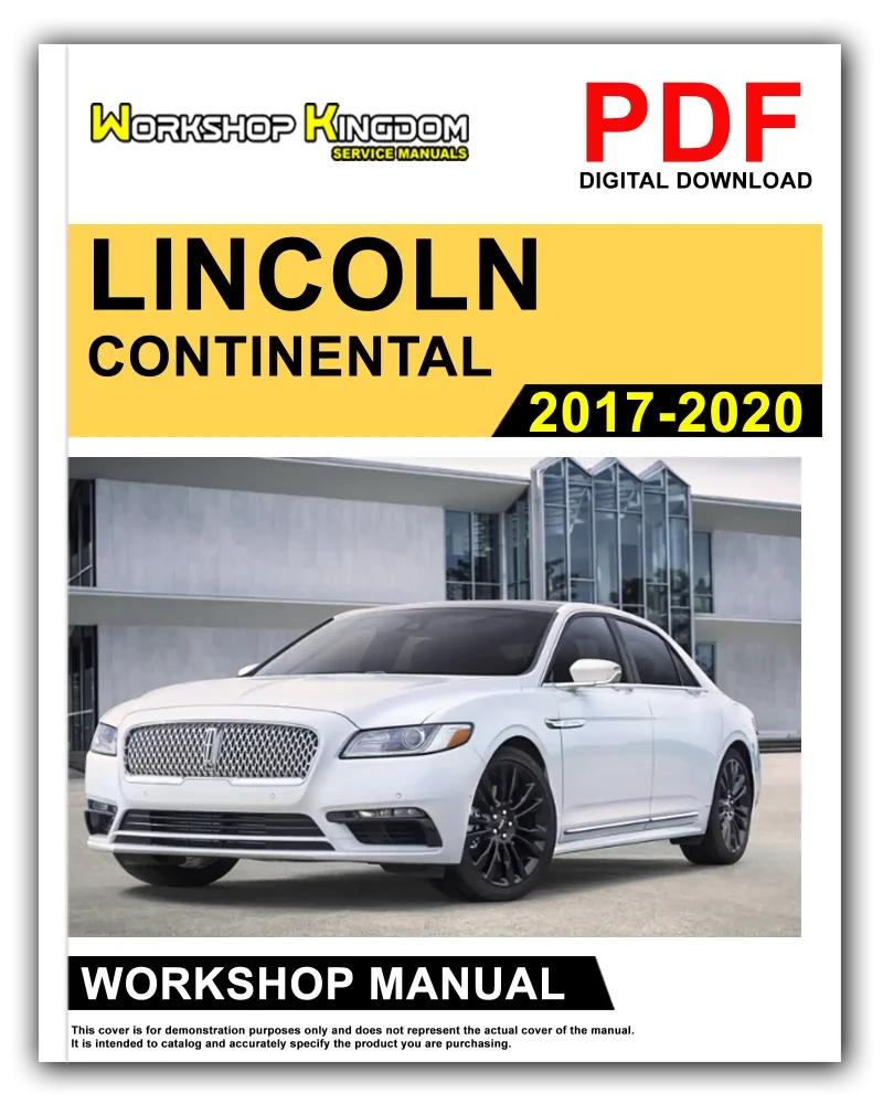 LINCOLN CONTINENTAL Workshop Manual