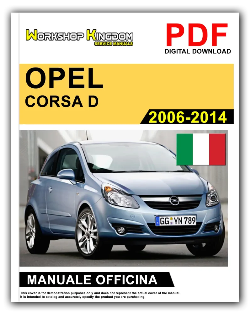 OPEL CORSA D Manuale Officina