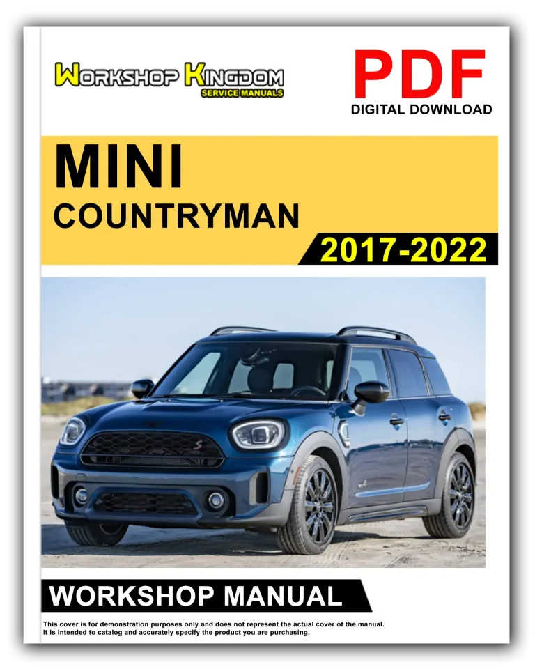 MINI COUNTRYMAN (F60) (2017-2022) Workshop Repair Service Manual – English – PDF Download