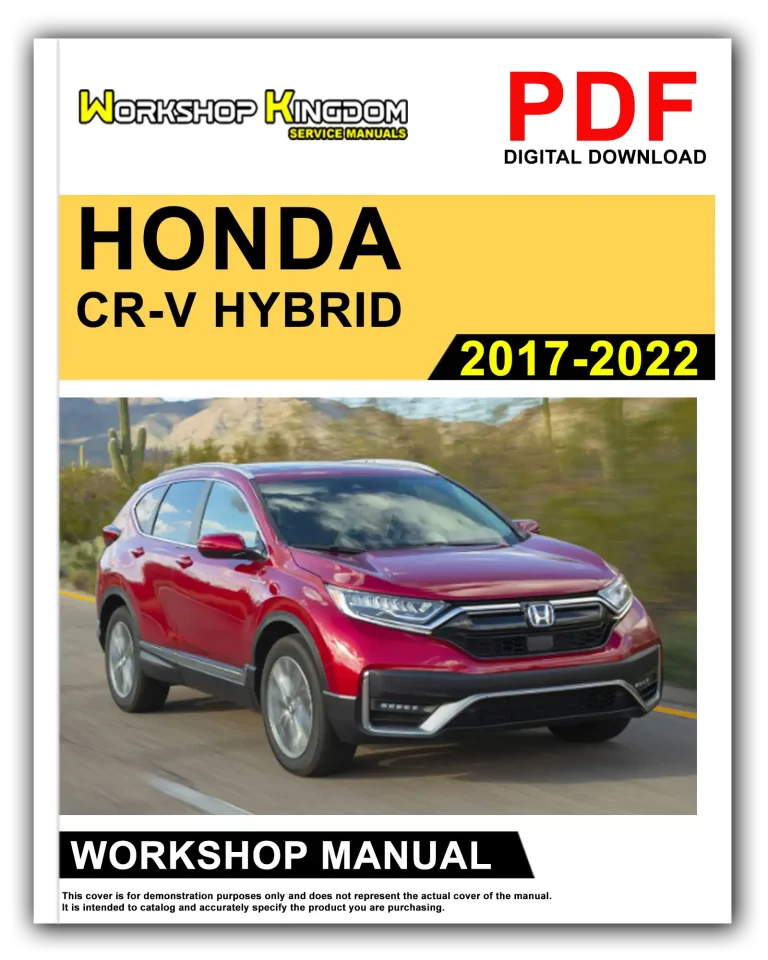 HONDA CR-V HYBRID (2017-2022) Workshop Repair Service Manual – English – PDF Download
