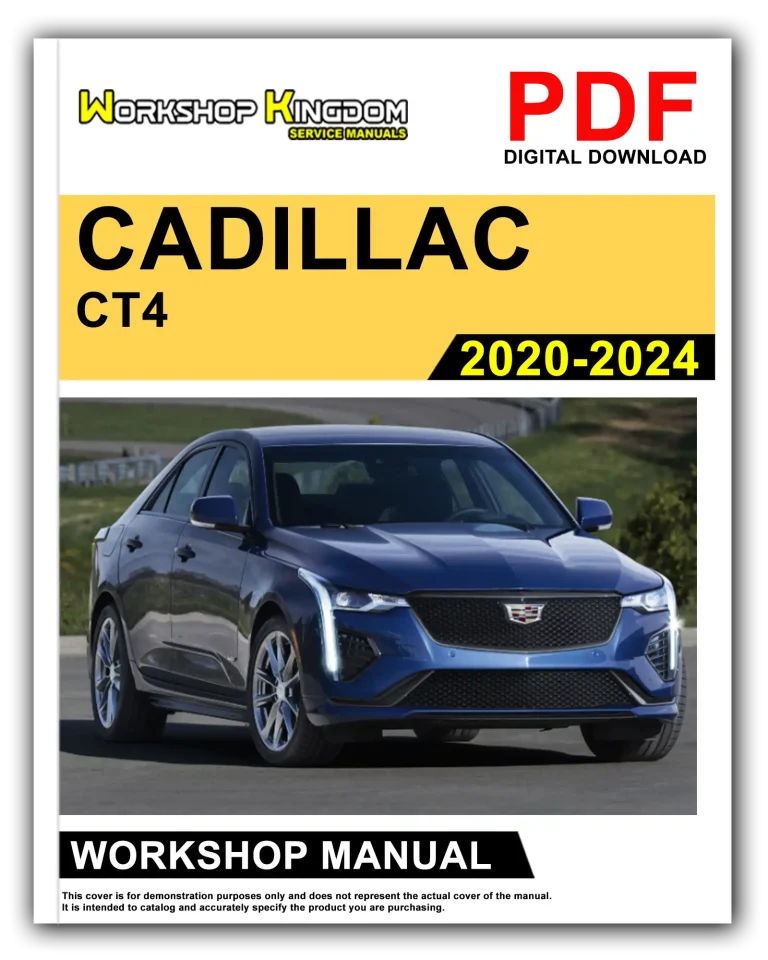 CADILLAC CT4 (2020-2024) Workshop Repair Service Manual – English – PDF Download
