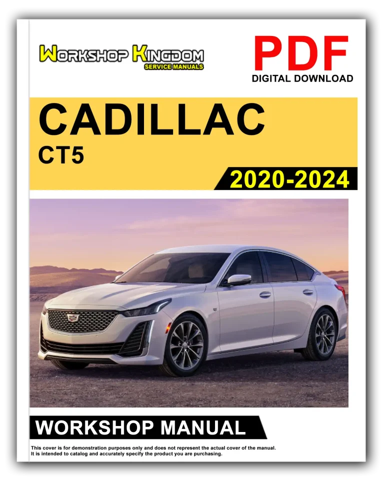 CADILLAC CT5 (2020-2024) Workshop Repair Service Manual – English – PDF Download