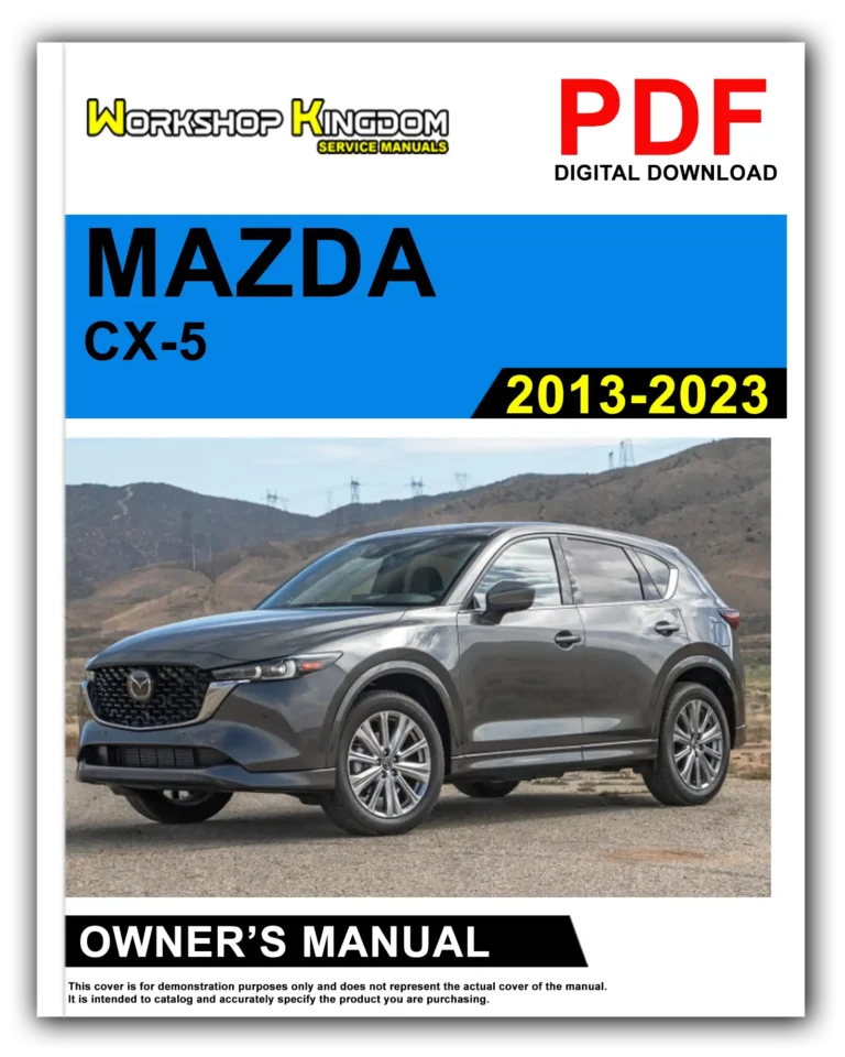 MAZDA CX-5 (2013-2023) Owner’s Manual – English – PDF Download