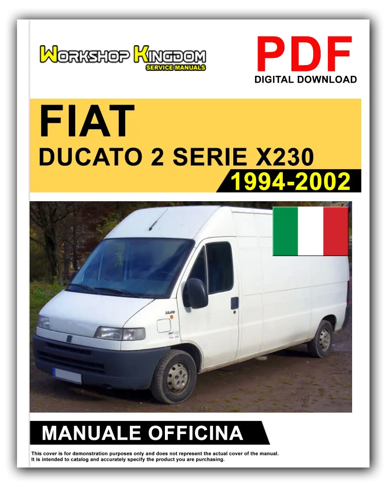 FIAT DUCATO 2 SERIE X230 Manuale Officina