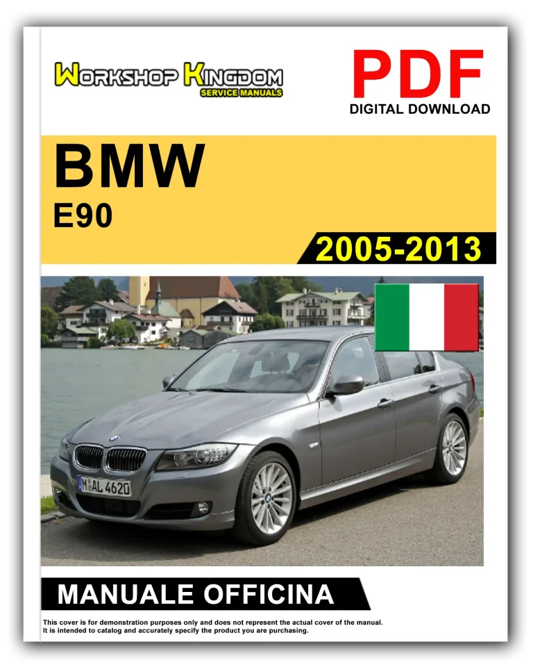 BMW E90 E91 (2005-2013) Manuale Di Officina e Riparazione – Italiano – PDF Download