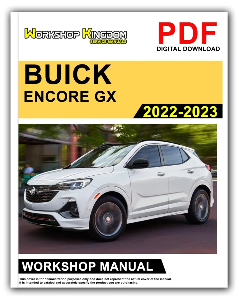 BUICK ENCORE GX (2022-2023) Workshop Repair Service Manual – English – PDF Download