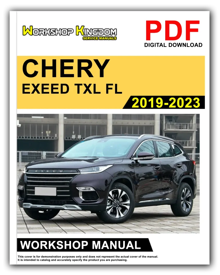CHERY EXEED TXL FL (M32TFL) (2019-2023) Workshop Repair Service Manual – English – PDF Download