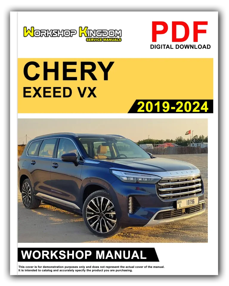 CHERY EXEED VX (M36T) (2019-2024) Workshop Repair Service Manual – English – PDF Download
