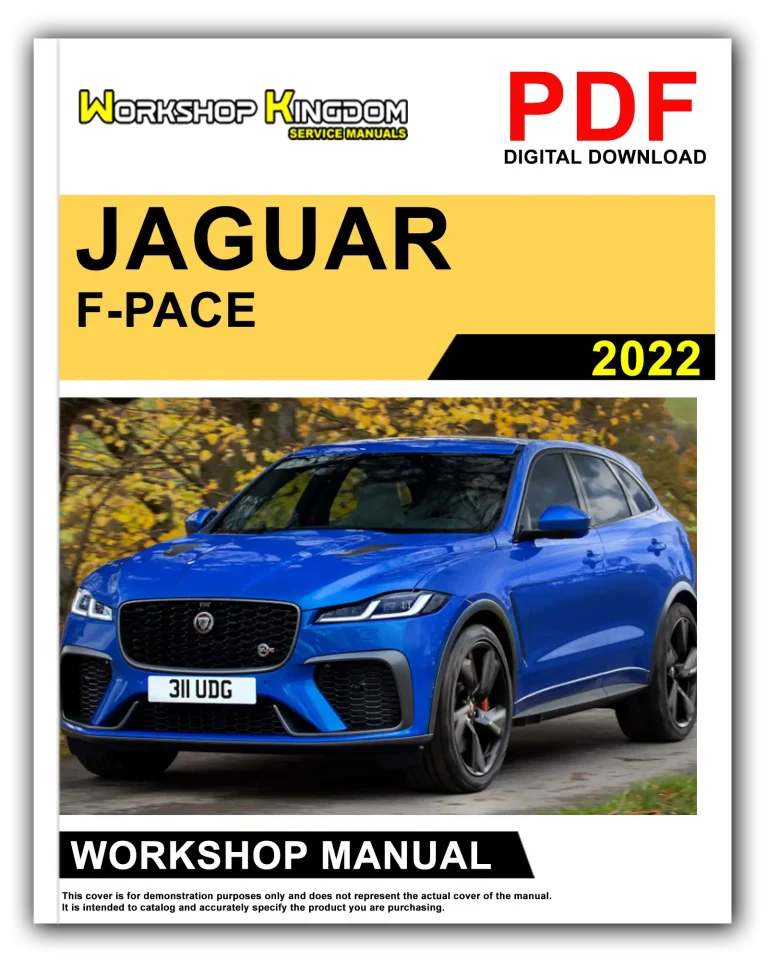 JAGUAR F-PACE (X761) (2022) Workshop Repair Service Manual – English – PDF Download