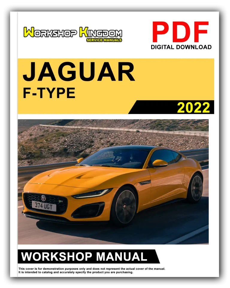 JAGUAR F-TYPE (X152) (2022) Workshop Repair Service Manual – English – PDF Download