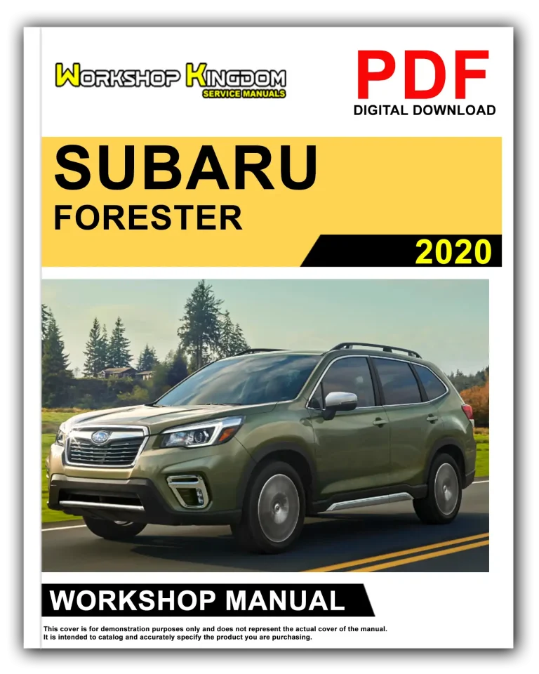 SUBARU FORESTER (2020) Workshop Repair Service Manual – English – PDF Download