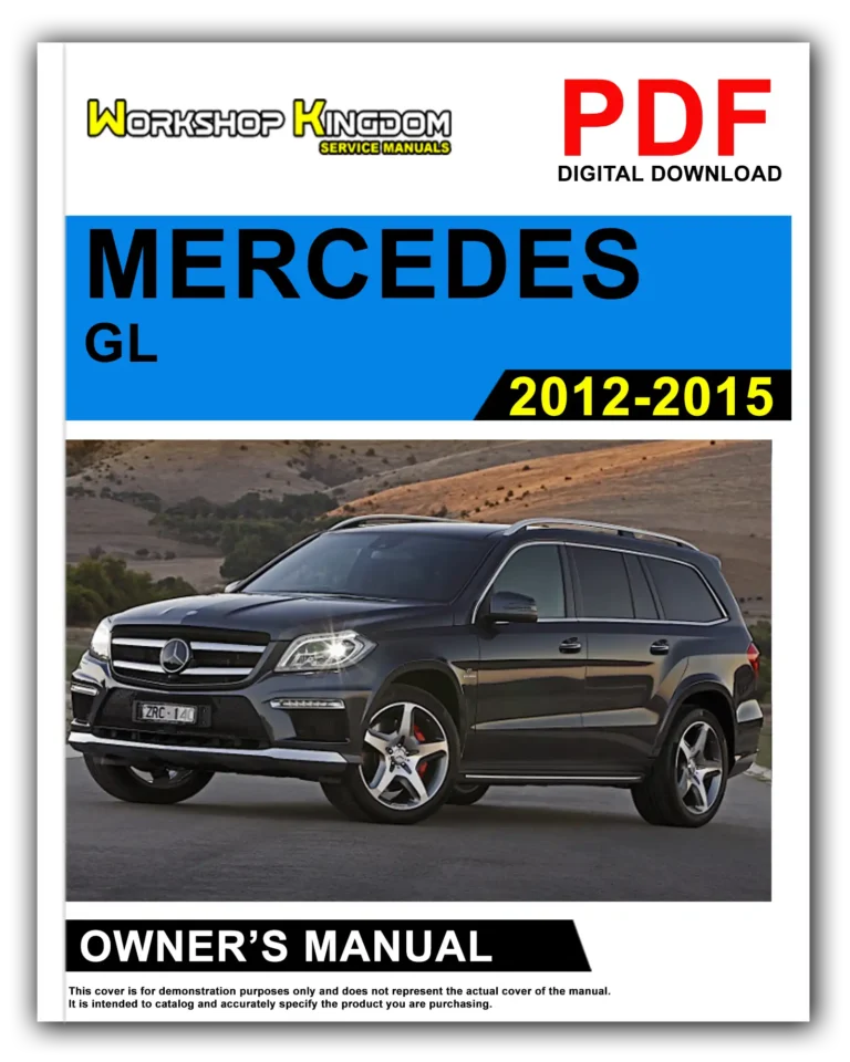 MERCEDES GL (2012-2015) Owner’s Manual – English – PDF Download