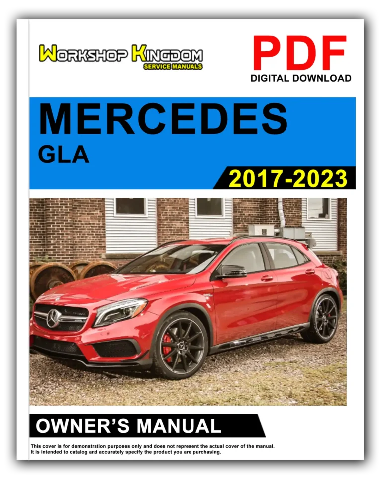 MERCEDES GLA (2017-2023) Owner’s Manual – English – PDF Download
