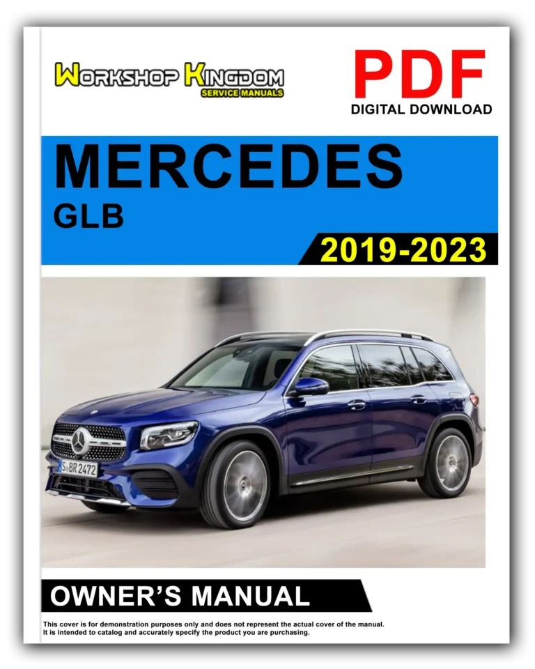MERCEDES GLB CLASS (2019-2023) Owner’s Manual – English – PDF Download