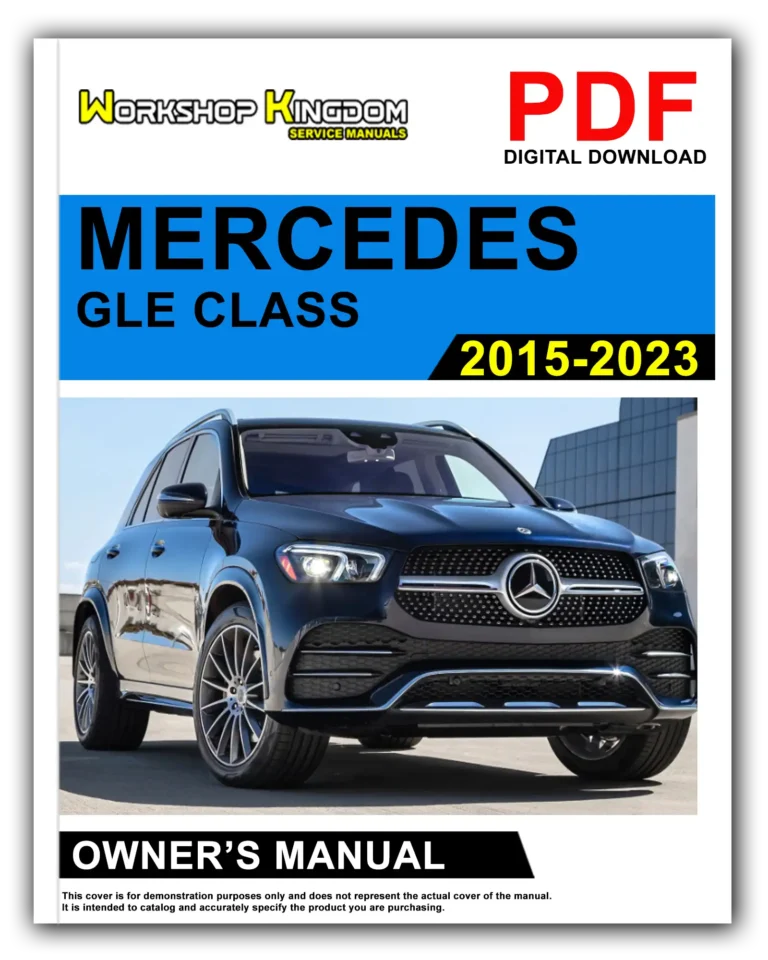 MERCEDES GLE CLASS (2015-2023) Owner’s Manual – English – PDF Download