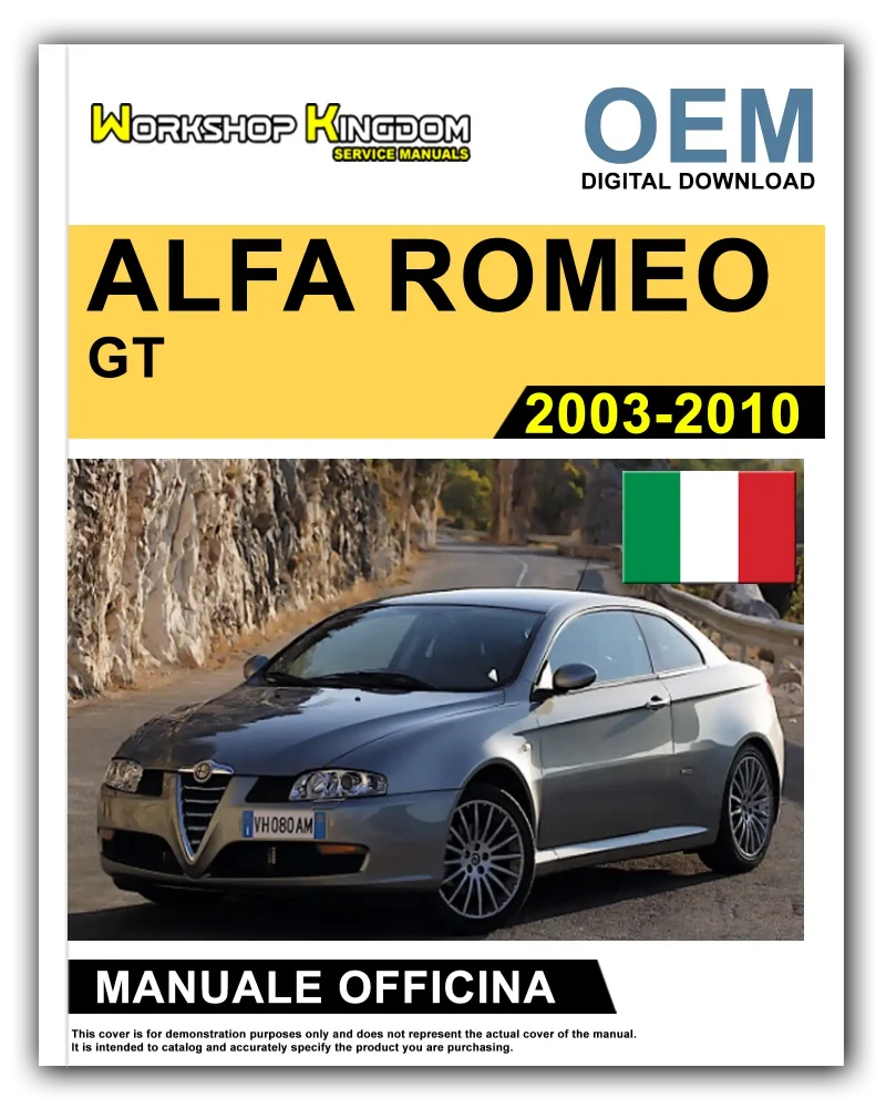 ALFA ROMEO GT Manuale Officina
