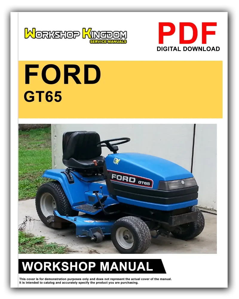 FORD GT65 GT75 GT85 GT95 Workshop Manual
