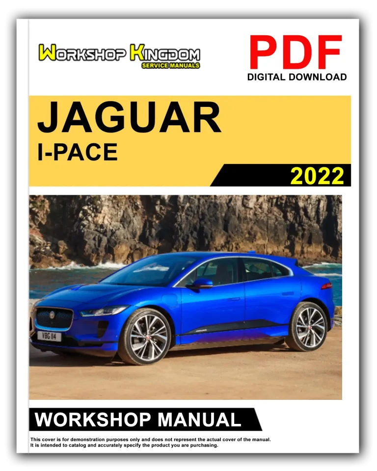 JAGUAR I-PACE (X590) (2022) Workshop Repair Service Manual – English – PDF Download