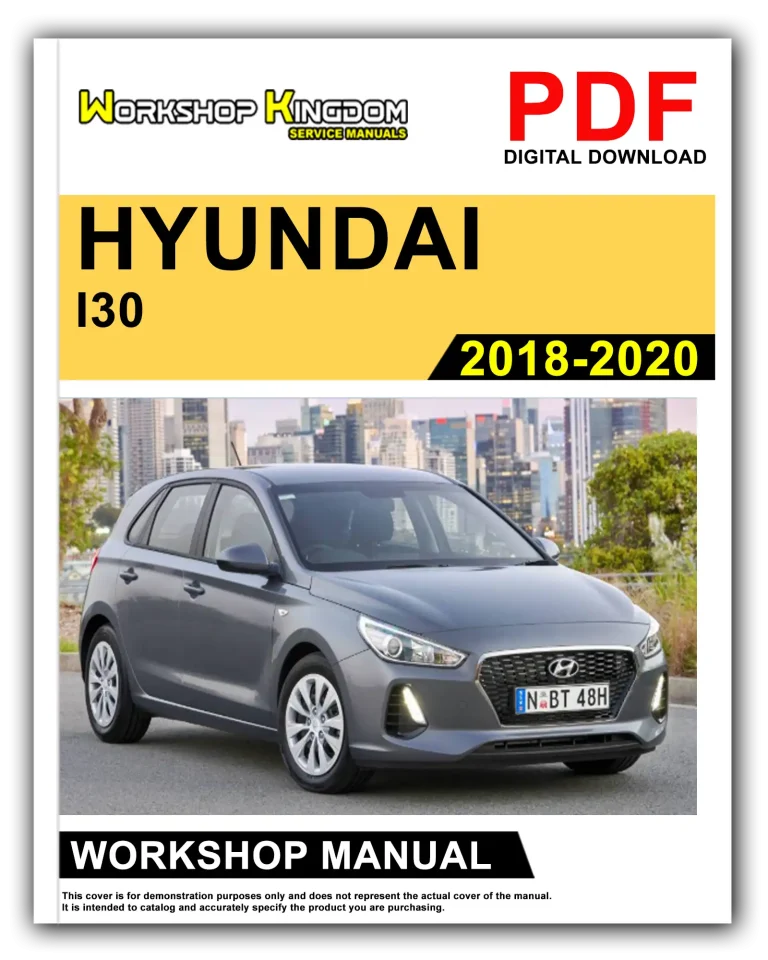 HYUNDAI I30 (2018-2020) Workshop Repair Service Manual – English – PDF Download
