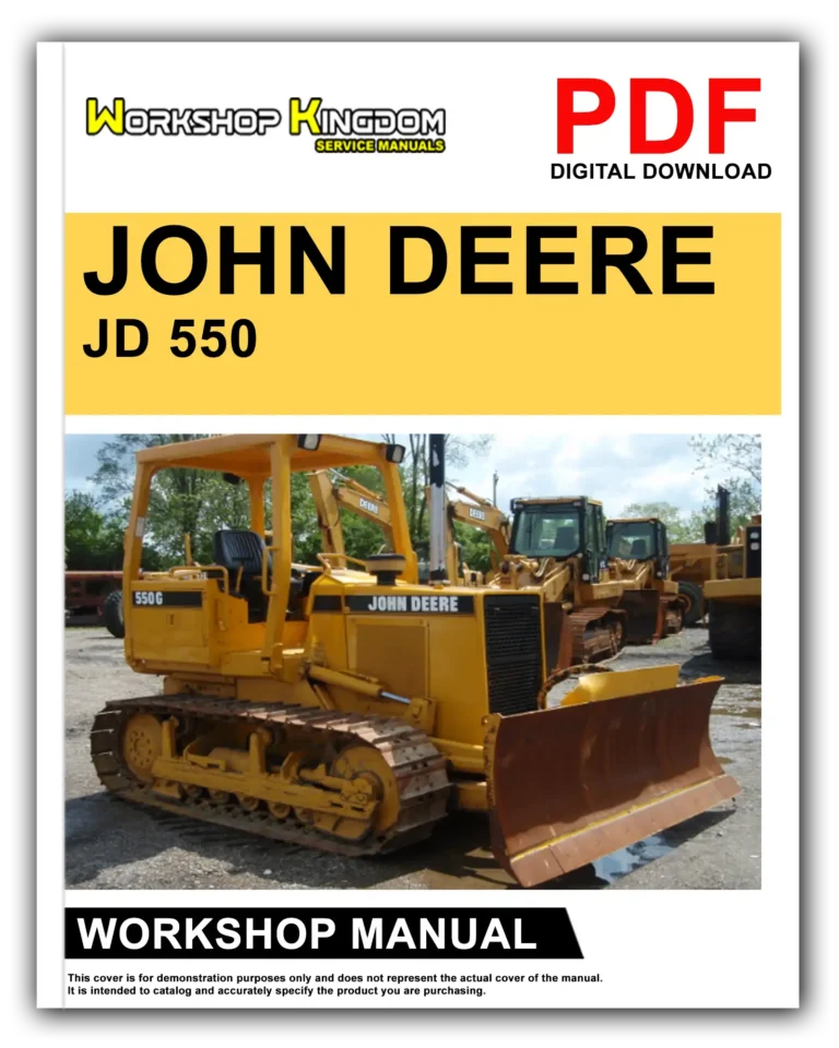 JOHN DEERE JD 550 Workshop Repair Service Manual – English – PDF Download
