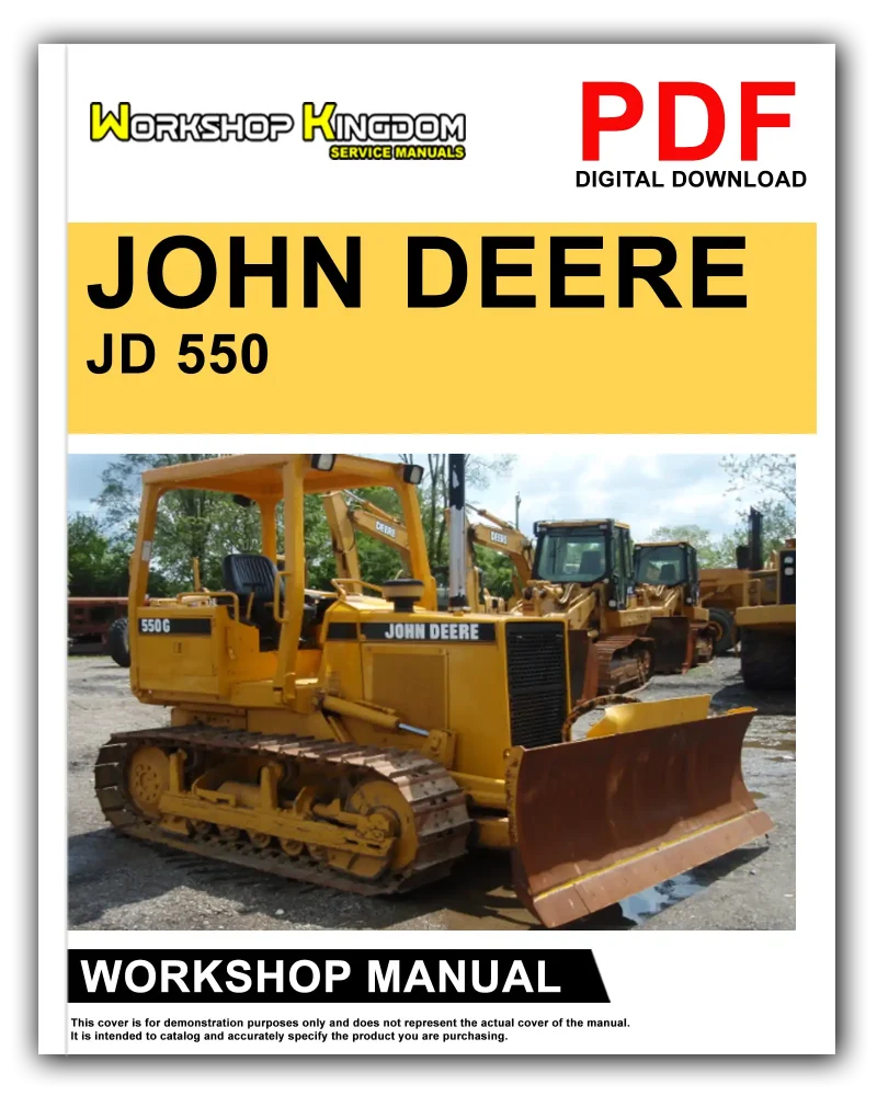 JOHN DEERE JD 550 Workshop Manual