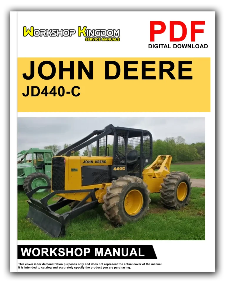 JOHN DEERE JD440-C Workshop Repair Service Manual – English – PDF Download