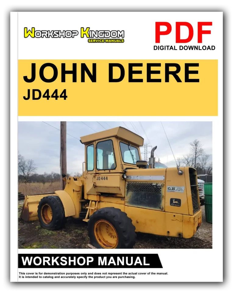 JOHN DEERE JD444 Workshop Repair Service Manual – English – PDF Download
