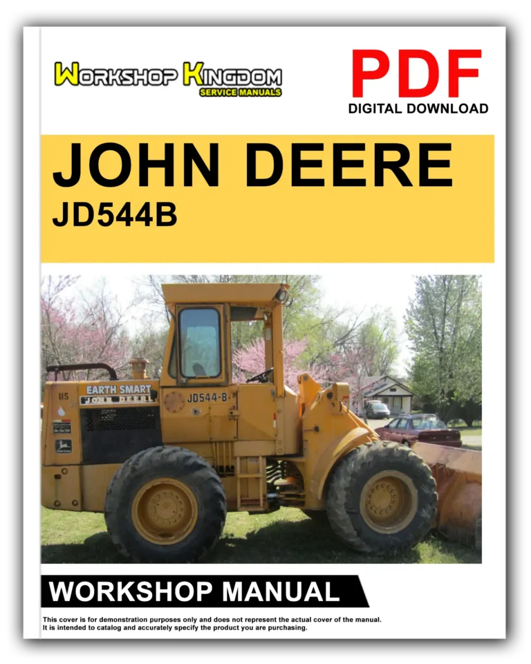 JOHN DEERE JD544B Workshop Repair Service Manual – English – PDF Download