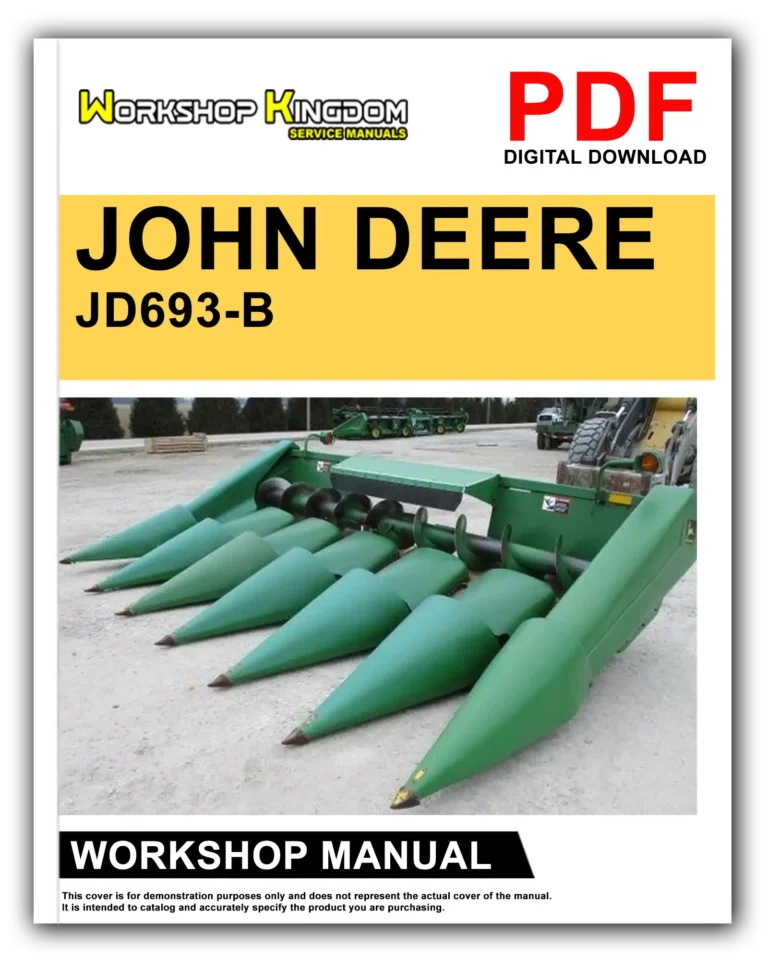 JOHN DEERE JD693-B Workshop Repair Service Manual – English – PDF Download