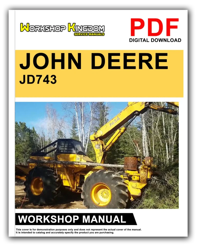 JOHN DEERE JD743 Workshop Repair Service Manual – English – PDF Download