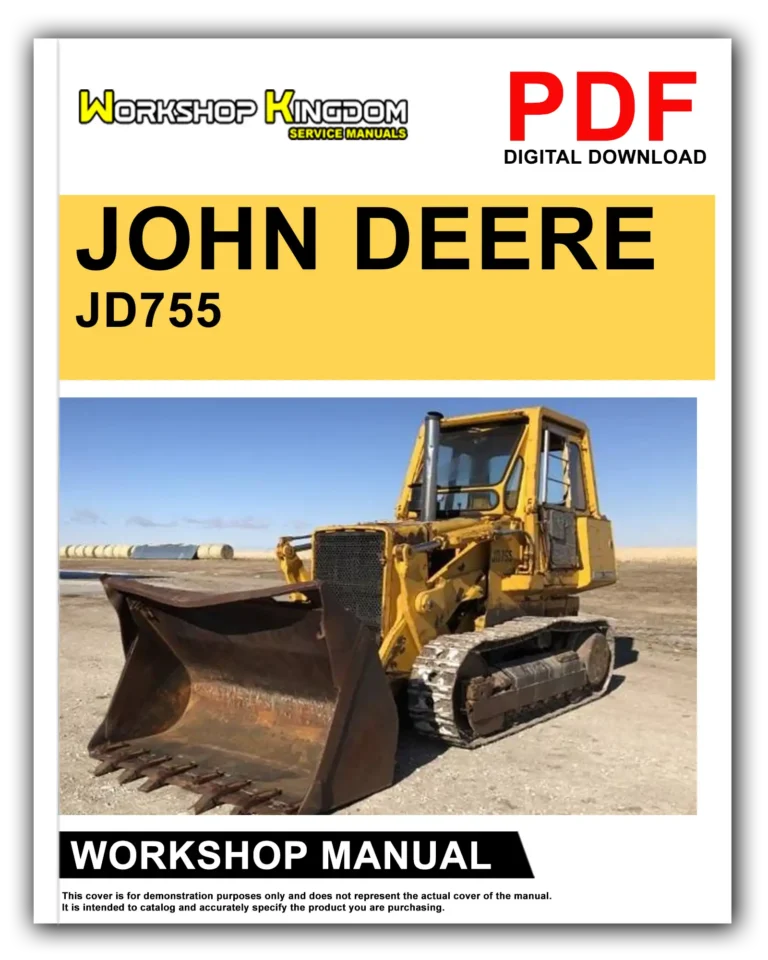 JOHN DEERE JD755 Workshop Repair Service Manual – English – PDF Download