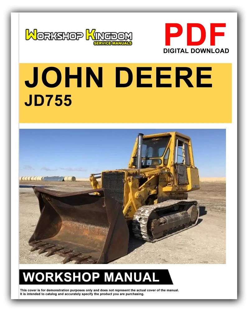 JOHN DEERE JD755 Workshop Manual