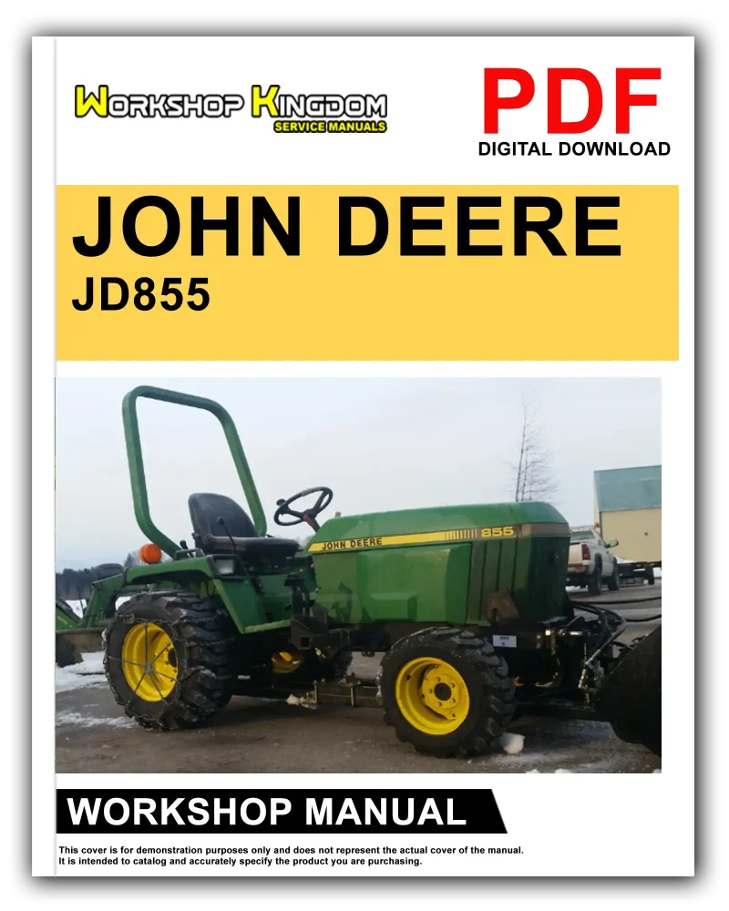 JOHN DEERE JD855 Workshop Manual