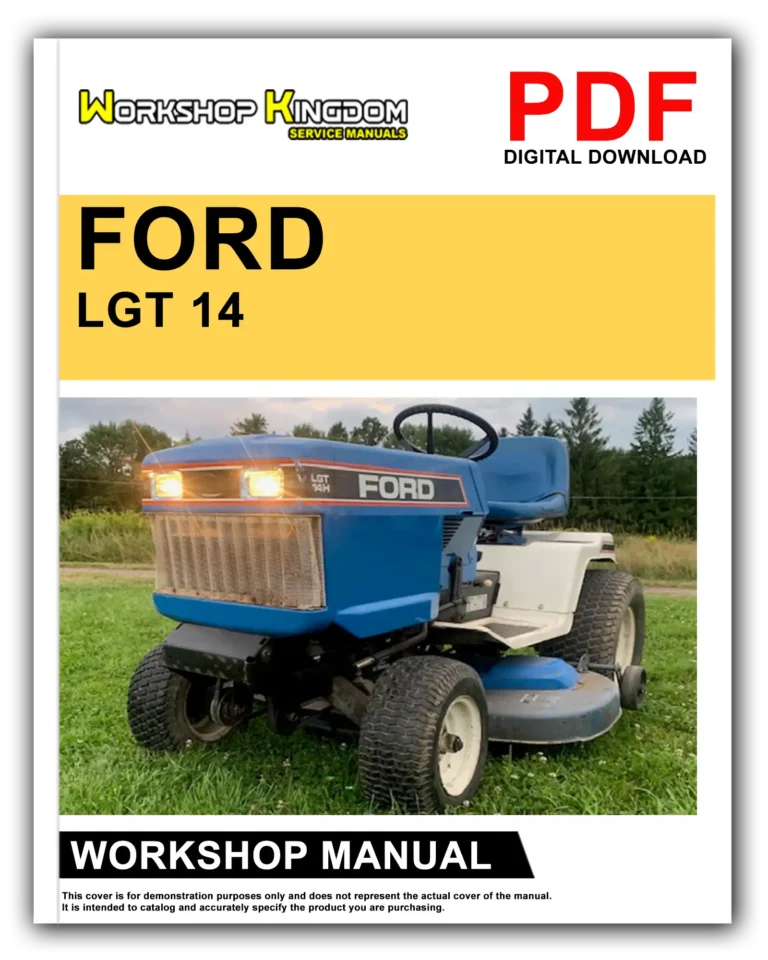 FORD LGT 14 16D Workshop Repair Service Manual – English – PDF Download
