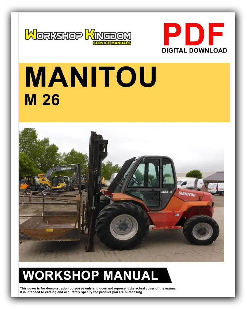 MANITOU M 26 30-2 26 30-4 40 50-2 40 50-4 ST3B Workshop Repair Service Manual - English - PDF Download