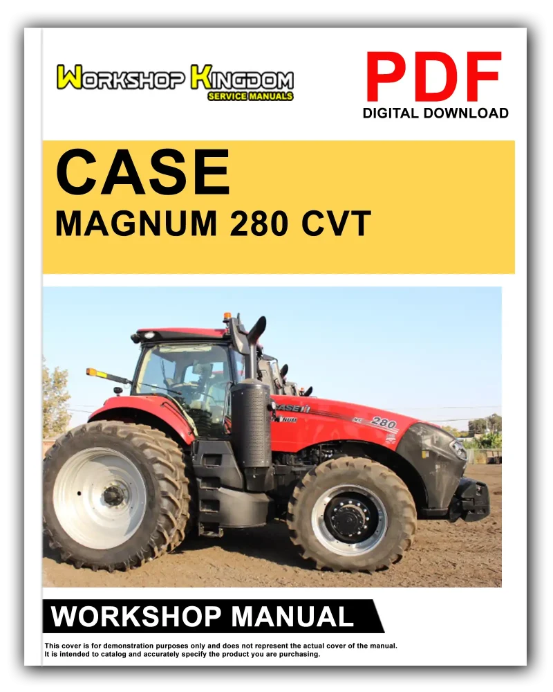 CASE MAGNUM 250 280 310 340 380 CVT Workshop Manual