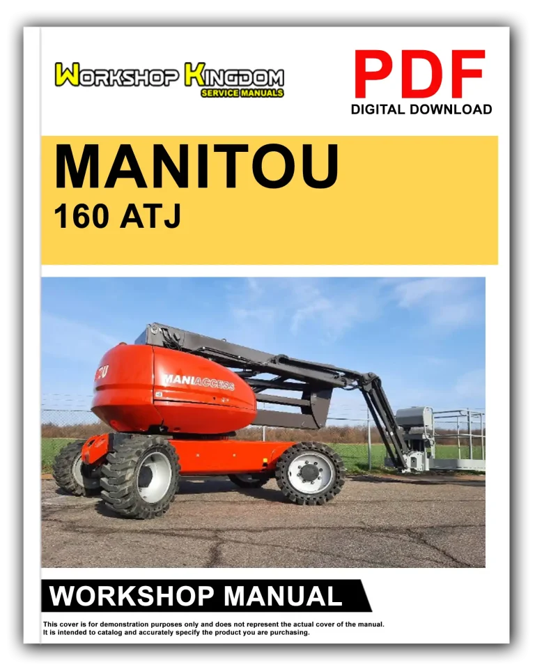 MANITOU 160 ATJ EURO 3 180 ATJ 2 EURO 3 Workshop Repair Service Manual – English – PDF Download