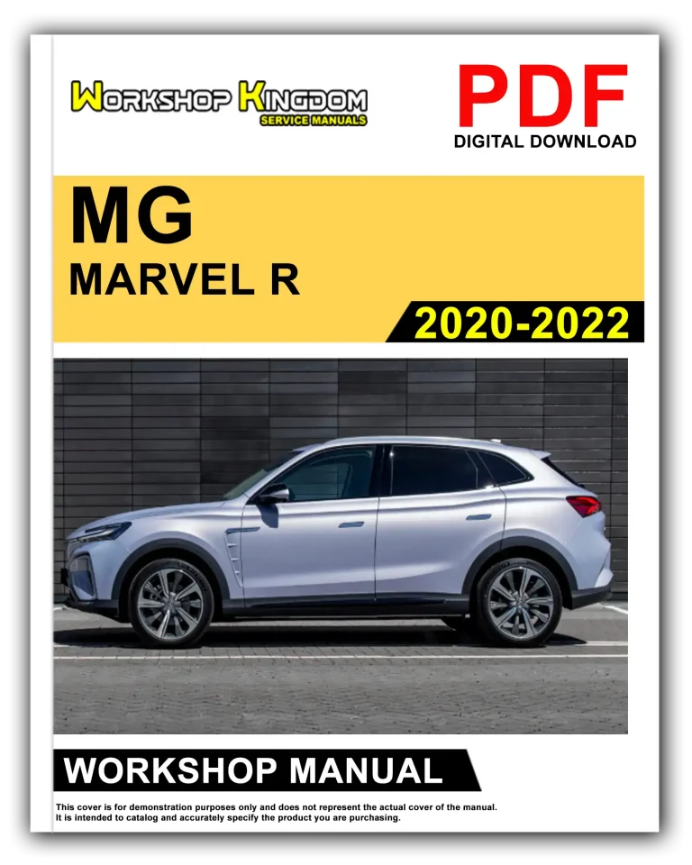 MG MARVEL R (2020-2022) Workshop Repair Service Manual – English – PDF Download