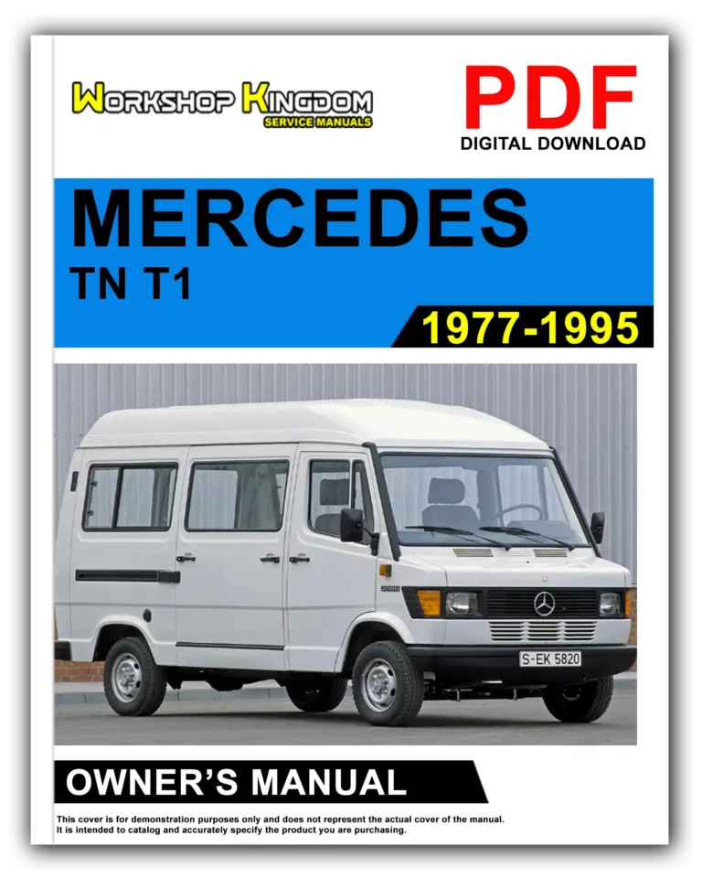 MERCEDES BENZ TN T1 (1977-1995) Owner’s Manual – English – PDF Download